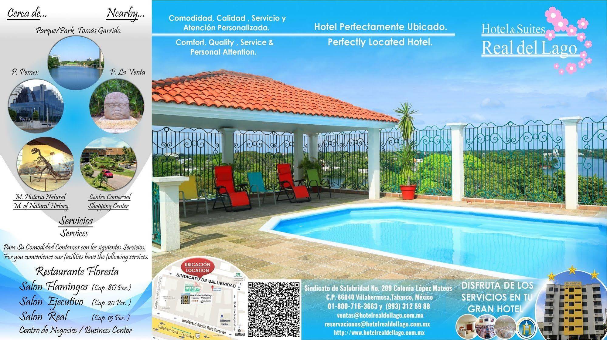 Hotel & Suites Real Del Lago 비야에르모사 외부 사진